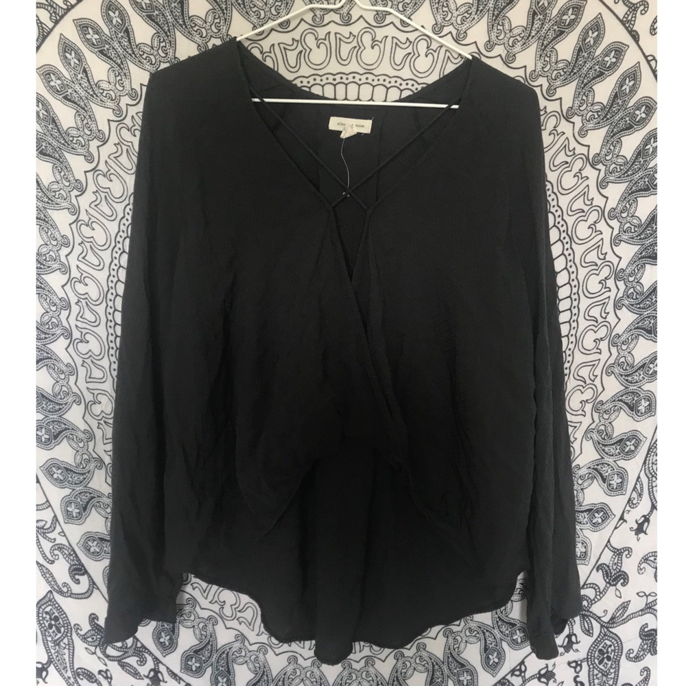 Silence + Noise Grey Long sleeve